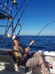 fighting fish in Sayulita Mexico