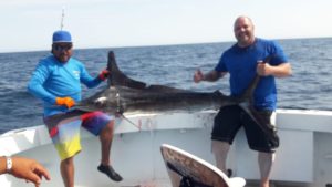 Sayulita fishing charters catching marlin