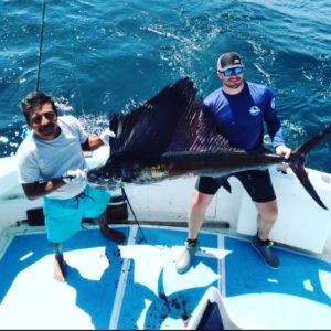 sailfish in Sayulita Mexico