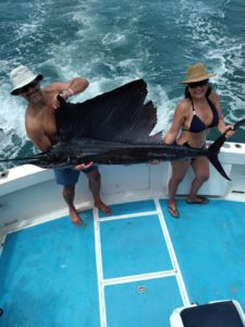 sailfish action in Sayulita ,Mexico