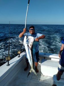 fishing for mahi-mahi in Nuevo Vallarta